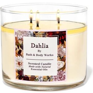 White Barn Dahlia 3-Wick Candle